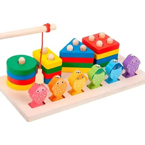 Juego de pesca y encaje