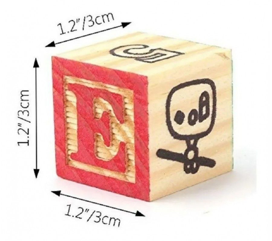 Cubos abc 48 piezas