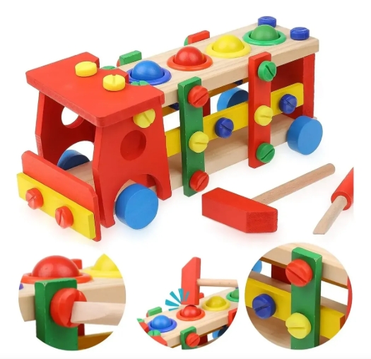 Enroscable Montessori de madera